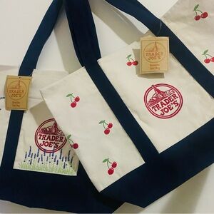 Set of Trader Joe’s Canvas Full size Totes